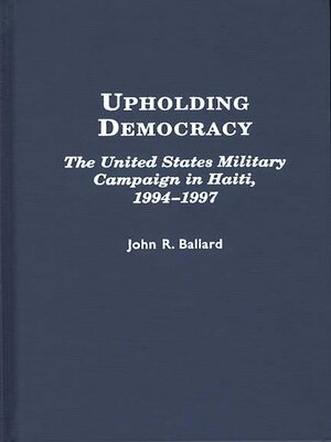 cover image of Upholding Democracy